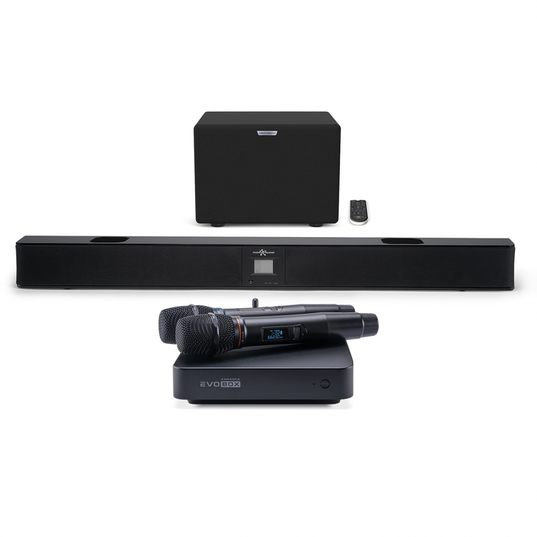 караоке-комплект EVOBOX Plus + EvoSound Bar (саундбар с караоке) в Красногорске