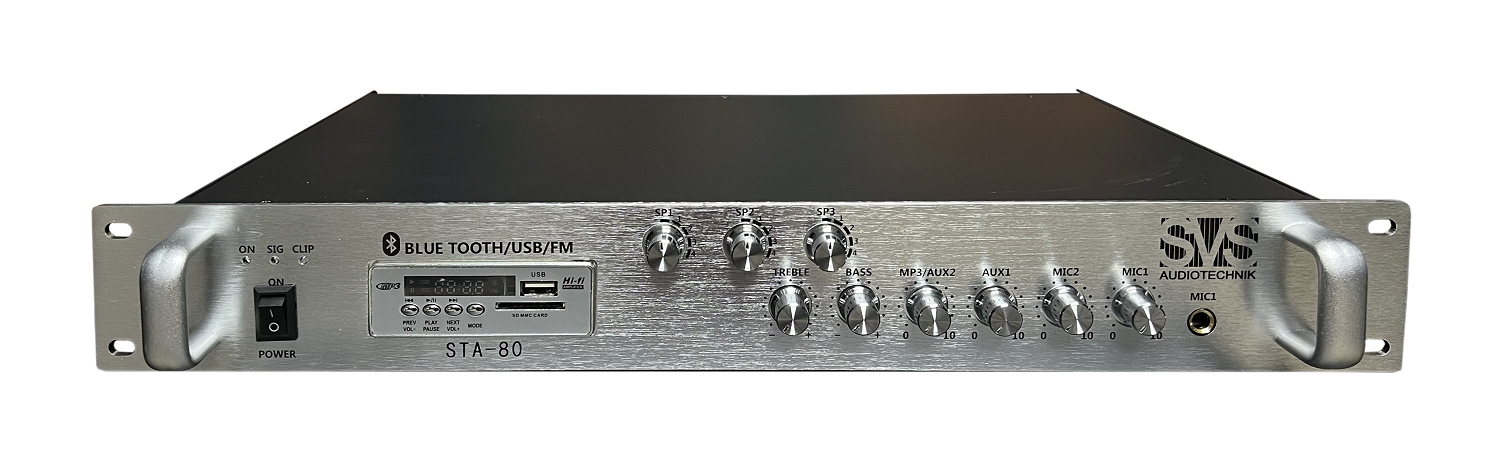 SVS Audiotechnik STA-80 Микшер-усилитель для систем Public Address в Красногорске