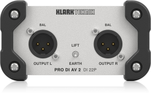 Klark Teknik DI 22P пассивный стерео директ-бокс в Красногорске