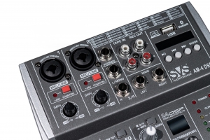 SVS Audiotechnik mixers AM-4 DSP Аналоговый микшерный пульт, 4-канала в Красногорске